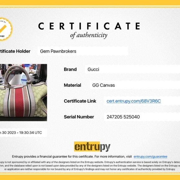 Gucci Web Boston Bag GG Canvas Medium 247205 525040 - Picture 7 of 16